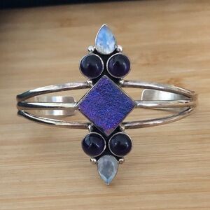 $128   Nicky Butler Estate Cuff   Sterling Silver  925 India